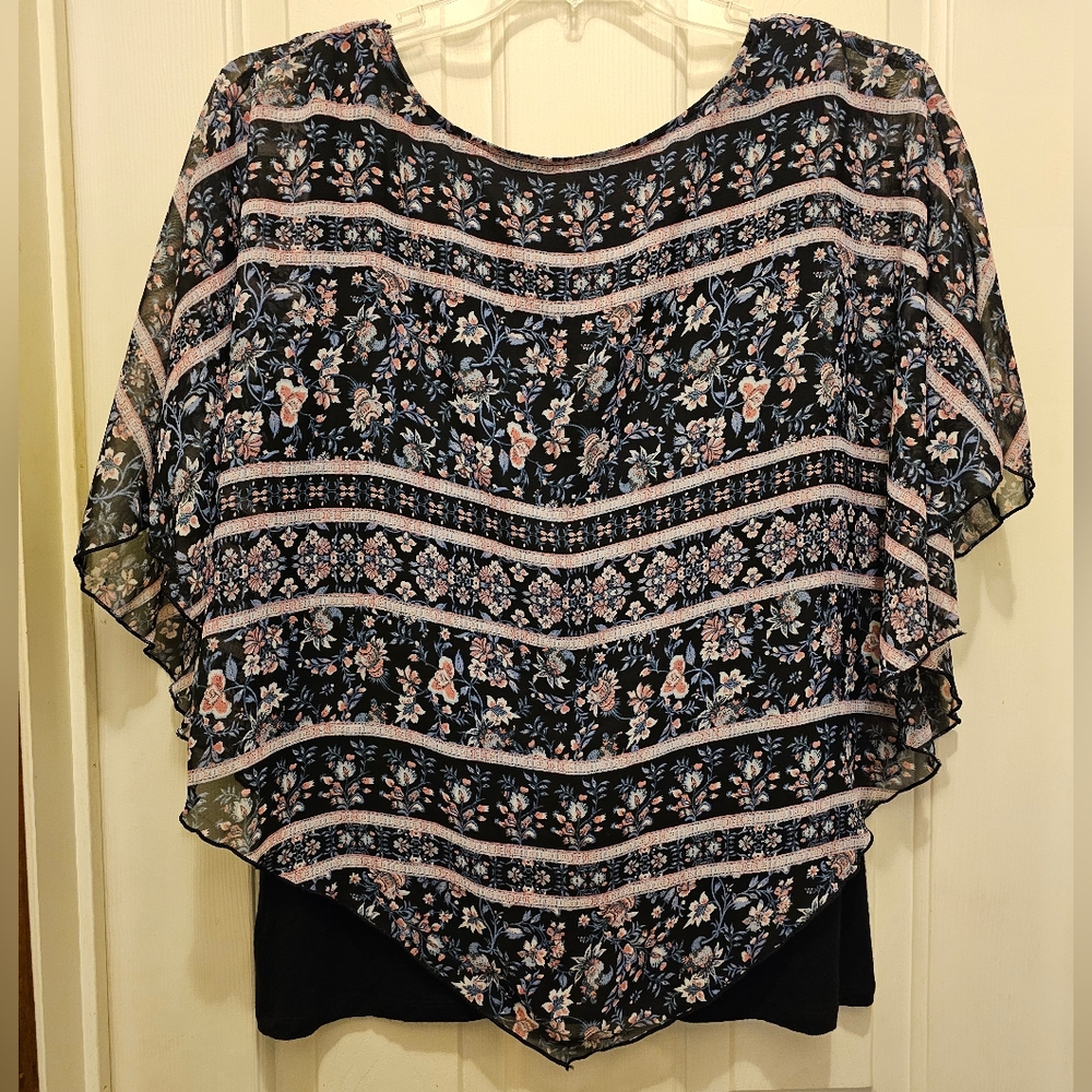 AB Studio Poncho Top - XL - Picture 5 of 5